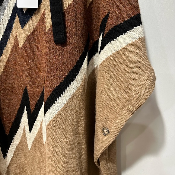 Zadig & Voltaire Wool Poncho - Picture 6 of 8